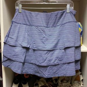 Athleta tennis skirt with ruffles